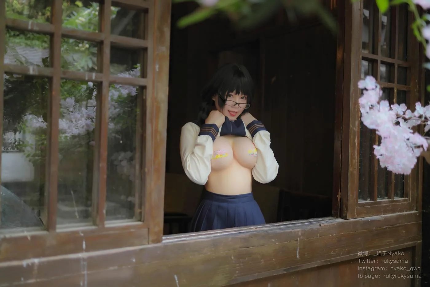 Nyako喵子 – NO.53 痴·女子校生-痴女 [81P]插图
